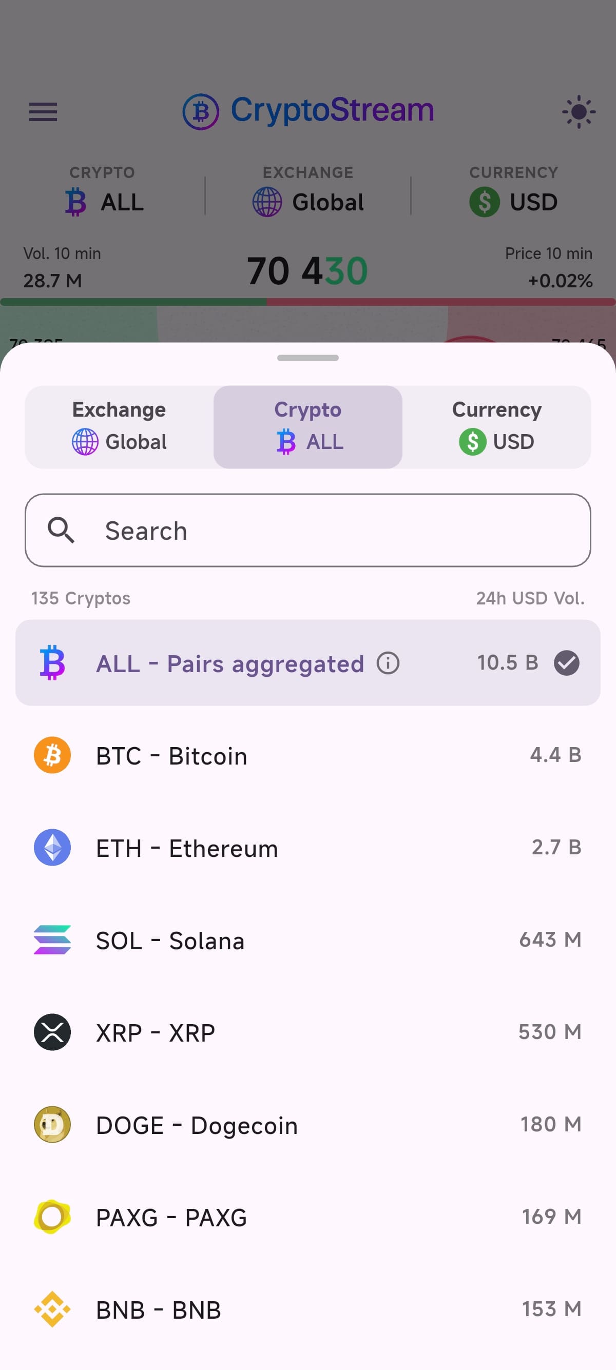 Selector - Light Theme