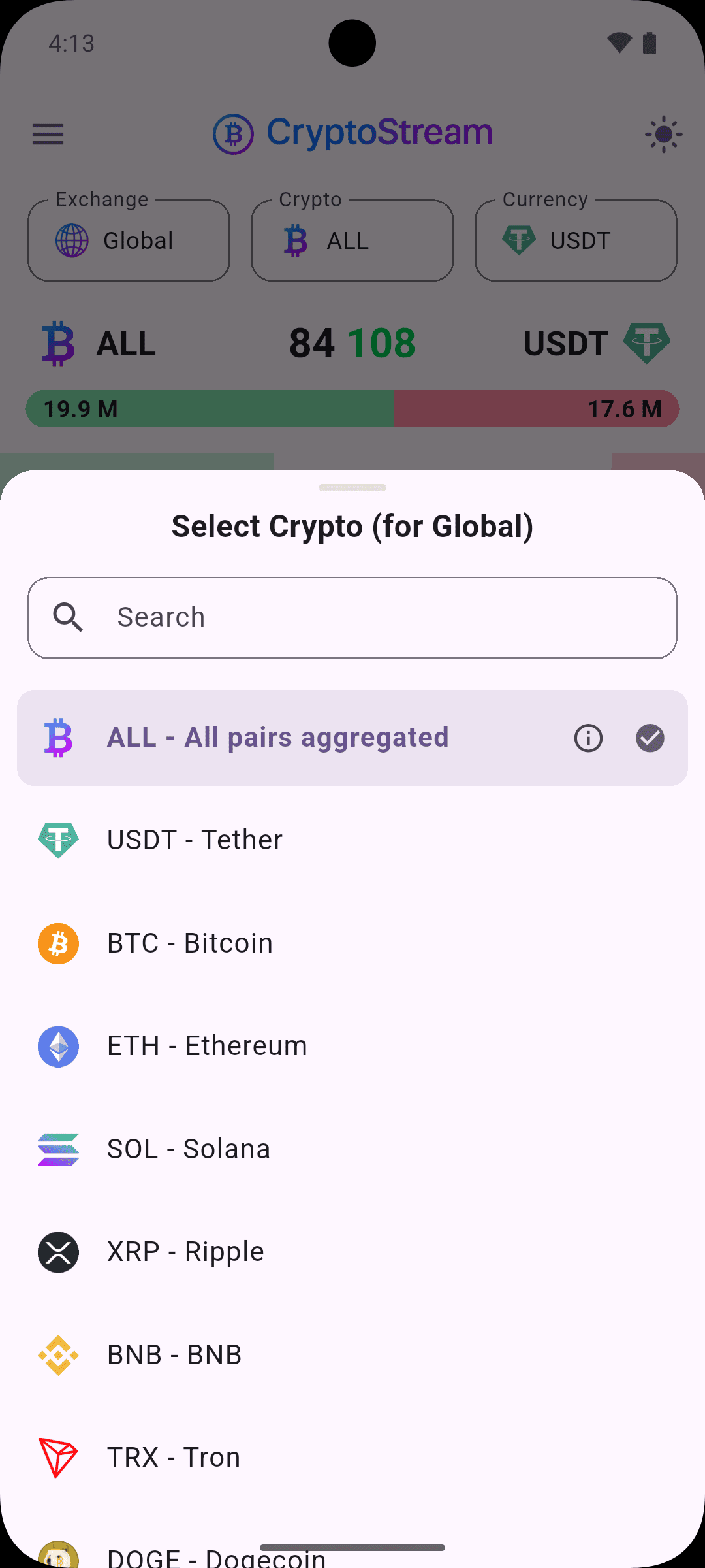 Selector - Light Theme